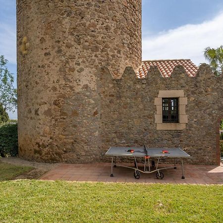 Castillo Can Xirau, Propiedad Exclusiva Con Piscina & Aircon Villa Santa Susanna Dış mekan fotoğraf