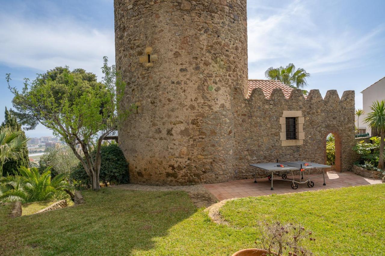 Castillo Can Xirau, Propiedad Exclusiva Con Piscina & Aircon Villa Santa Susanna Dış mekan fotoğraf