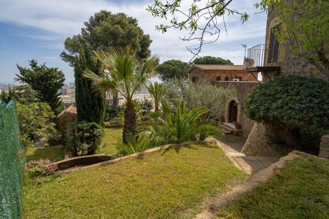 Castillo Can Xirau, Propiedad Exclusiva Con Piscina & Aircon Villa Santa Susanna Dış mekan fotoğraf