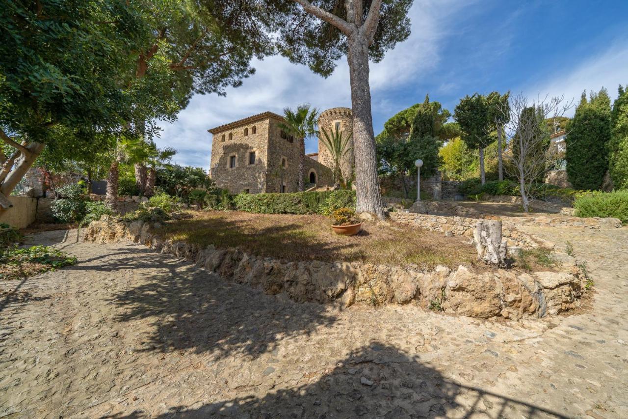 Castillo Can Xirau, Propiedad Exclusiva Con Piscina & Aircon Villa Santa Susanna Dış mekan fotoğraf